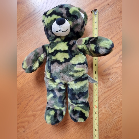 Build A Bear Woodland Camo Pattern Teddy Bear 2013 - Picture 4 of 6